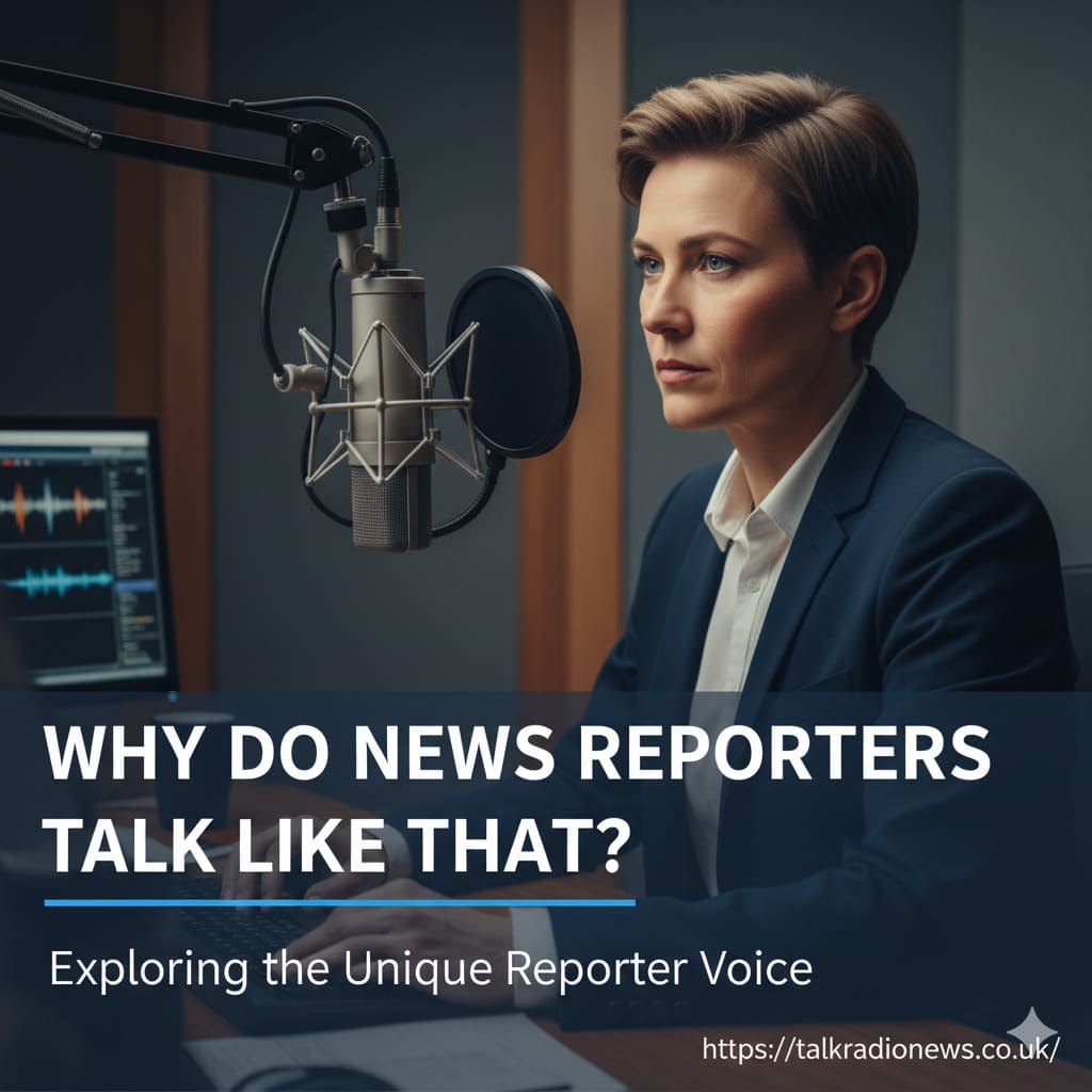 Why Do News Reporters Talk Like That