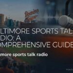 Baltimore sports talk radio microphone