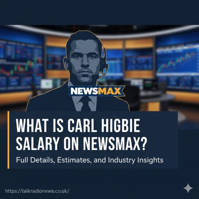 A professional headshot of Carl Higbie in a studio setting, looking at the camera.