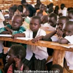 Children studying in classrooms in Kenya and Sudan, showing education access differences