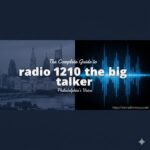  A microphone in a radio studio representing Radio 1210 the Big Talker broadcast.