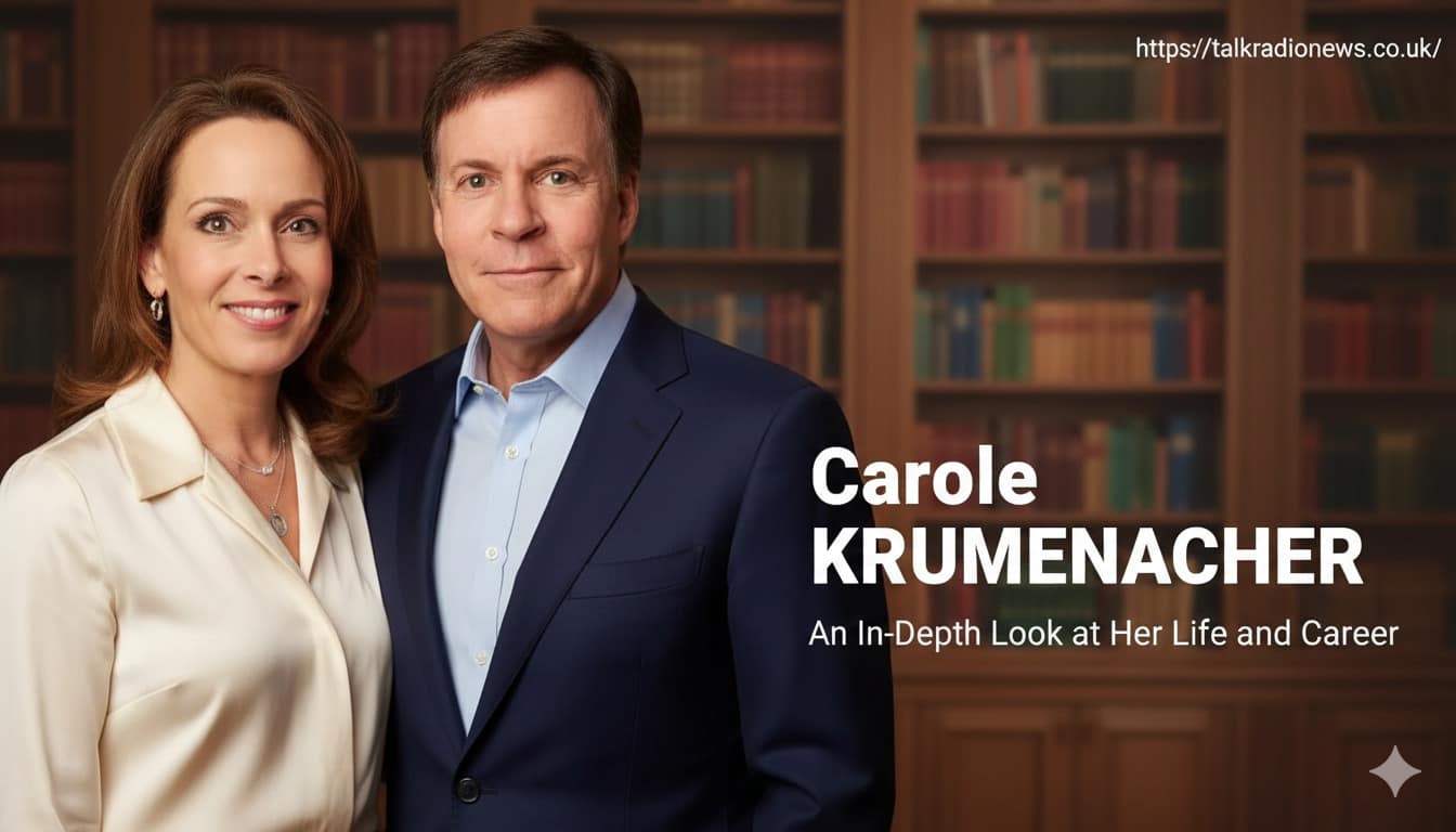 Carole Krumenacher smiling in a professional business setting