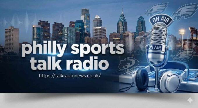 Philly Sports Talk Radio Hosts in Studio