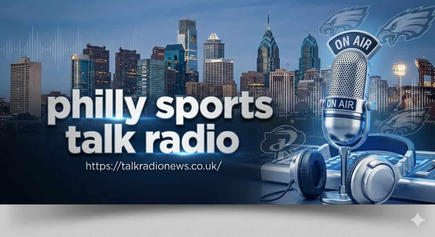 Philly Sports Talk Radio Hosts in Studio