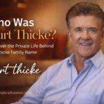 Silhouette of a man overlooking a calm Canadian lake, representing Burt Thicke’s private life away from fame.