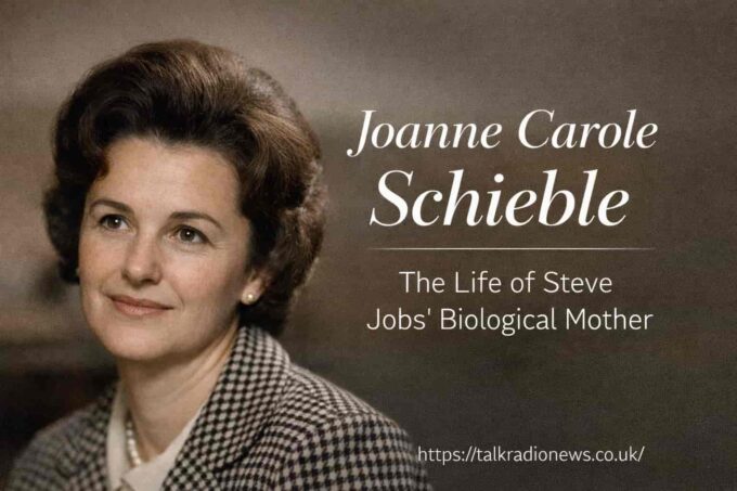 Portrait of Joanne Carole Schieble, Steve Jobs’ biological mother