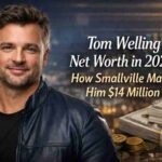 Tom Welling smiling confidently, representing his successful Hollywood career and $14 million net worth in 2026.