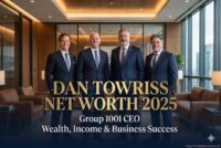 Dan Towriss CEO of Group 1001 smiling in a professional business setting