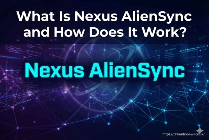 Nexus AlienSync platform illustration showcasing seamless data synchronization