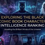 Black comic book characters showcasing intelligence.