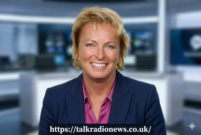 Dottie Pepper analyzing golf tournament as CBS Sports on-course reporter