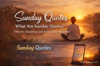 Sunday quotes about relaxation, reflection, and weekend emotions with cultural and mental wellness themes