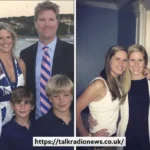 Elizabeth Bowes Gregory standing with Fox News anchor Martha MacCallum