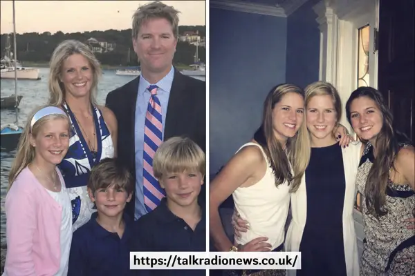 Elizabeth Bowes Gregory standing with Fox News anchor Martha MacCallum