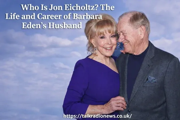 Jon Eicholtz smiling, architect and real estate developer, husband of Barbara Eden