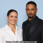 Samara Saraiva with Damon Wayans Jr. at a red carpet event
