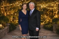 Rhonda Rookmaaker, wife of Jimmy Johnson, at a public event