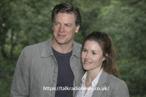 Lupe Gidley, American actress and wife of Christopher McDonald, posing gracefully in a casual setting